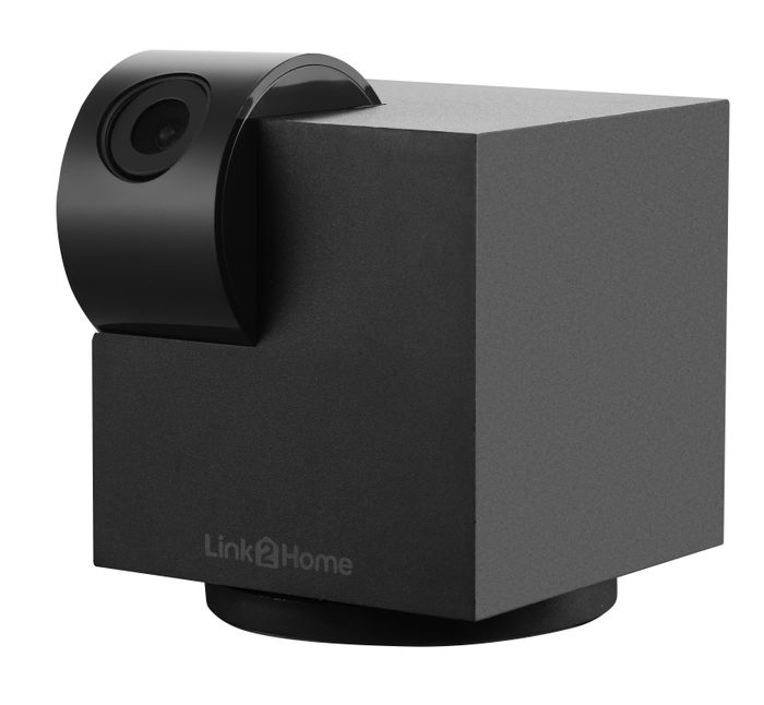 Link2Home WiFi Indoor USB Camera with Pan and Tilt â€ For Home Security, Surveillance, CCTV, No Hub Required (Black)